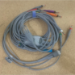 EDAN 01.57.471095-11 Cable de ECG de 3 derivaciones, 6 clavijas, broche, desfibrado, AHA, 3,5 m, reutilizable -  ED___01.57.471095-11