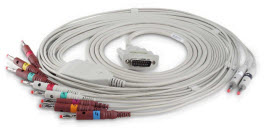 Edan Cable de ECG (4mm, conector banana, AHA) Edan, ECG, Cable, Connector, EDAN_ECG, Edan Cable de ECG (4mm, conector banana, AHA), 