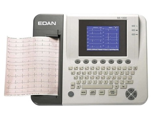 Edan SE-1200 ECG Maquina de Reposo edan, se,1200, ecg, ekg, monitor, corazón, equipo medico,  EDAN_ECG, SE1200