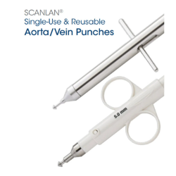 SCANLAN Aorta de un solo uso y reutilizable: Catálogo de Punzones Venosos SCANLAN, Aorta,  Vein Punches
