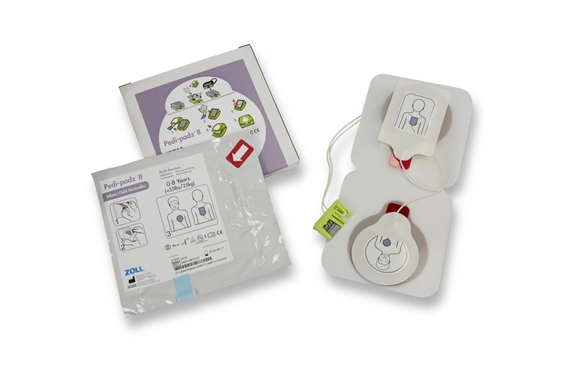 8900-0810-01 Pedi-Padz II Electrodos Pediatrico para AED Plus